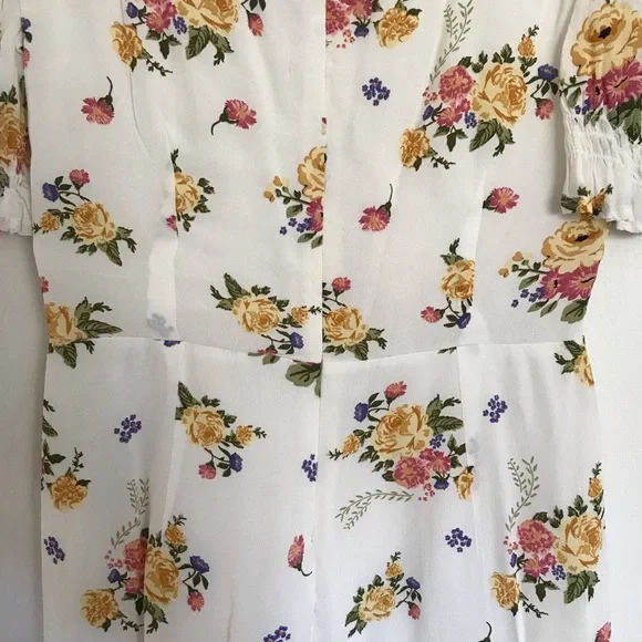 NWOT: MANGO Floral Print Jumpsuit - Picture 8 of 13